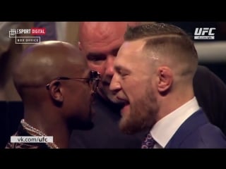 Mayweather vs mcgregor world tour london faceoff