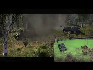 [anime activation] girls und panzer compare with war thunder !