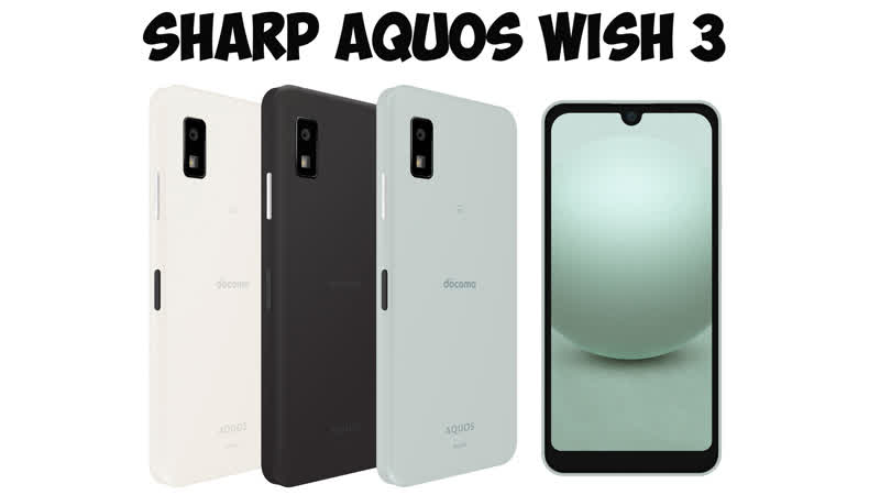 Компактный защищенный смартфон sharp aquos wish 3 первый обзор на русском