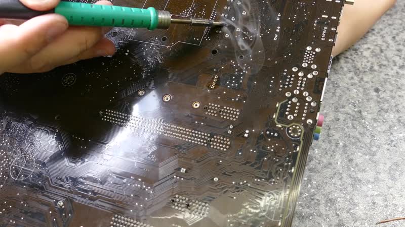 Ремонт сокета 1151 на asus z170 p