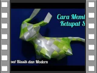 Cara mudah membuat ketupat sapi