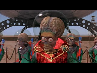 ᴴᴰ марс атакует! / mars attacks! (1996) тим бертон (фантастика, черная комедия) 1080p