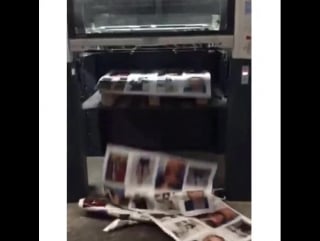 "my new book being printed in italy! "