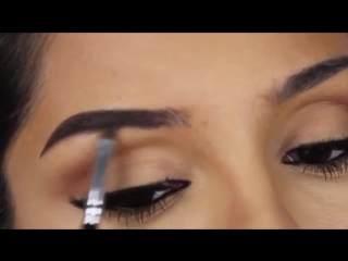 Quick eyebrow tutorial using anastasia beverly hills dip brow pomade 2014