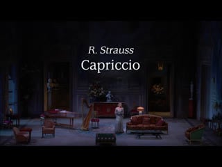 Рихард штраус каприччио / richard strauss capriccio renée fleming met opera 2011