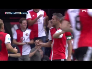 Van persie on target for feyenoord