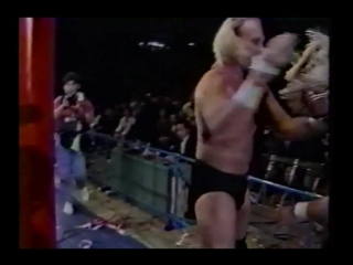 Stan hansen/johnny ace vs dan spivey/kendall windham [finish]