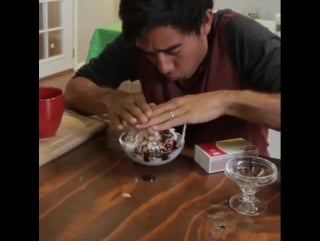 Help me make a cherry porn sundae