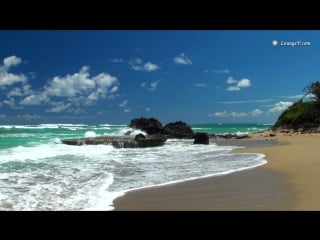 Those relaxing sounds of waves, ocean sounds hd video 1080p caribbean sea beaches