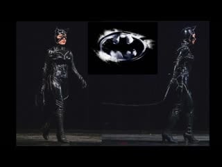 Batman returns catwoman and penguin cosplay on stage at toguchi 2019