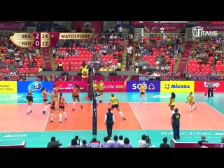 Top 10 best volleyball spikes by celeste plak netherlands volleyball