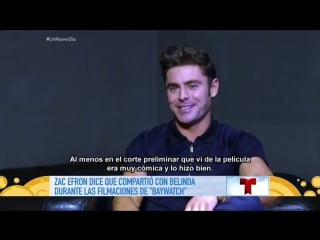 Un nuevo día puro olor a hombre zac efron no usa desodorante! un nuevo día telemundo youtube