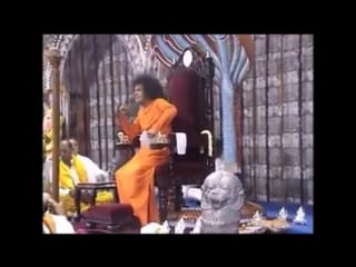 Видео sri sathya sai baba saturday special a beautiful sai darshan video, bhajan sung is ' panaga shayana, kali avatara ',