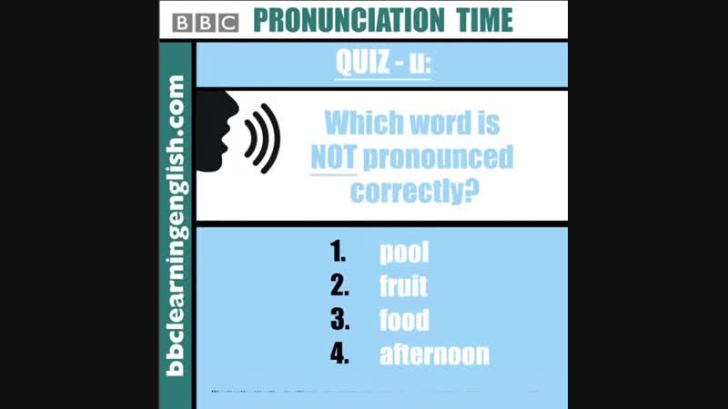 Which porn video – How does /uuu/ sound? listen and identify which word is pronounced incorrectly ⠀