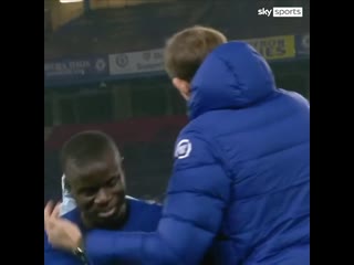 N'golo kante and thomas tuchel