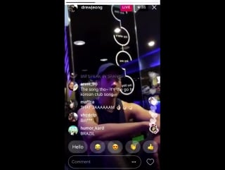 171130 kard's bm @ drewjeong instagram live