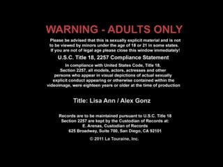 Lisa ann is doing titsjob 2 (360p) mp4