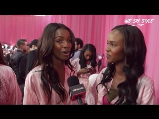 Victorias secret angels leomie anderson and leila nda tell