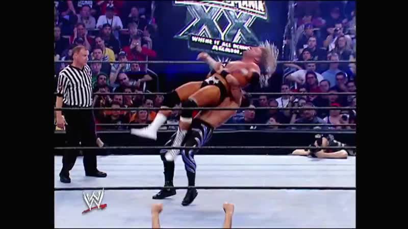 (wwe mania) wrestlemania xx shawn michaels vs triple h (c) vs chris benoit world heavyweight championship