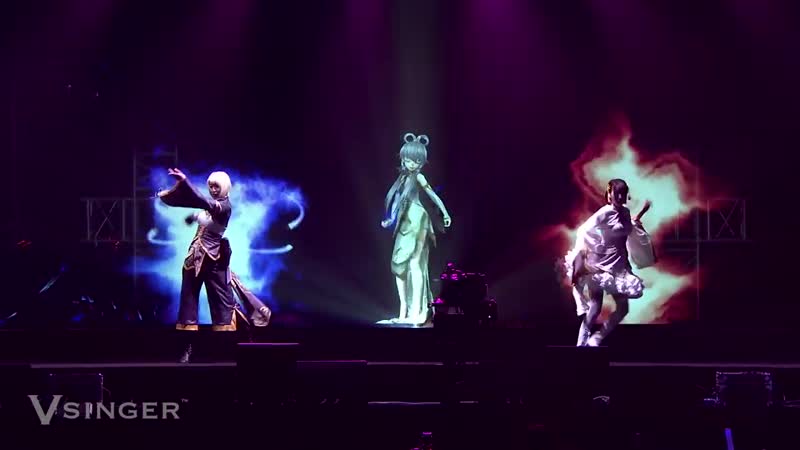 洛天依 极乐净土［vsinger live 洛天依2017全息演唱会］