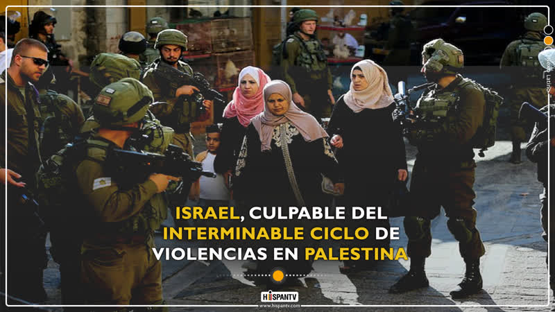 Israel, culpable del interminable ciclo de violencias en palestina