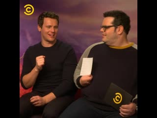 Frozen 2 press junket josh gad & jonathan groff really struggled with our disney charades game