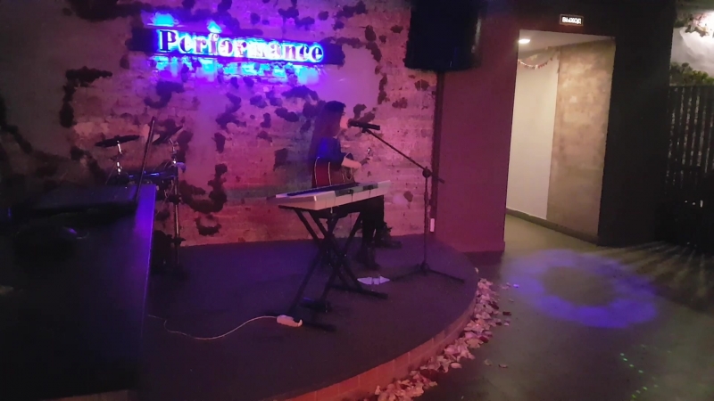Tonia novik standing in his landing (live, acoustic)
