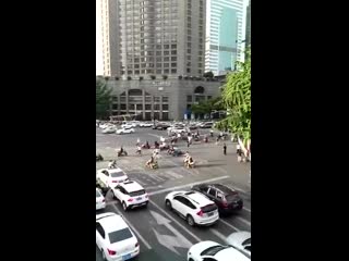 Жесткач на китайских дорогах серия 55