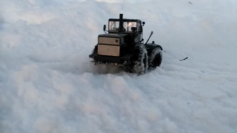 Радиоуправляемый кировец к 701 rc homemade в масштабе 143
