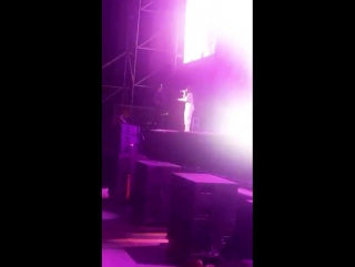 Demi lovato performing heart porn at the mawazine festival in rabat, morocco