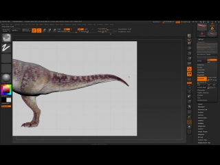 Zbrush sculpting tutorial for beginners series organic hard surface t rex 1080p hd