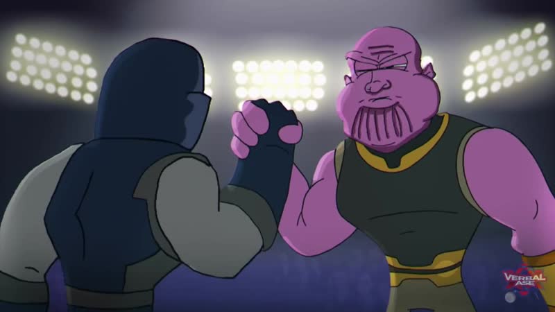 [verbalase] darkseid vs thanos cartoon beatbox battles