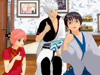 [mmd] gintama yorozuya everybody