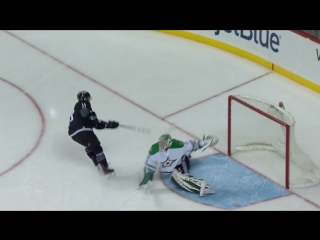 Lehtonen with an absolutely larcenous save on a breakaway