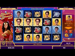 Игровой автомат wonder woman gold (bally)