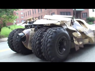 3 tumblers (batmobile) driving on the streets!!!