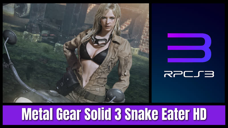 Metal gear solid 3 snake eater hd [rpcs3 ps3 7gen]