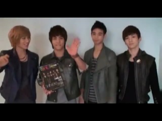 101019 shinee's cute thank you in japanese