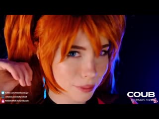 Asuka langley косплей (song lucky luke cooler than me)