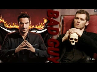 Niklaus & lucifer || bad guy