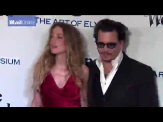 Johnny depp amber heard attends the art of elysium 2016 heaven gala, january 9