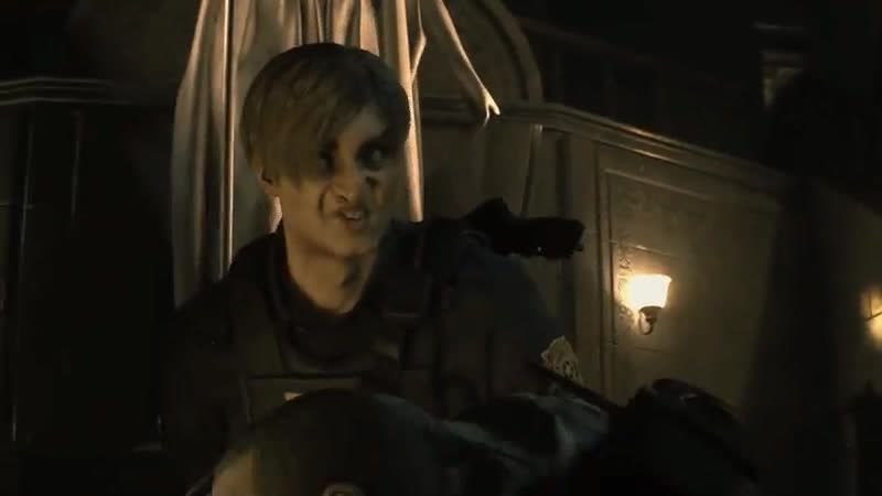 [норка орка] resident evil 2 with amplified animations