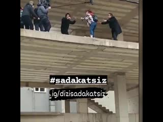 #sadakatsiz on set