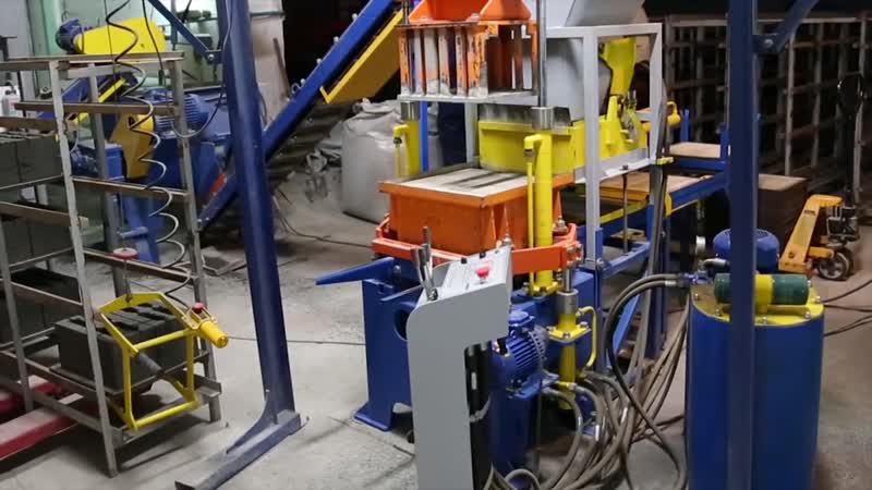 Komplette produktionslinie für verschiedene betonwaren ✧ maschine zur steinherstellung