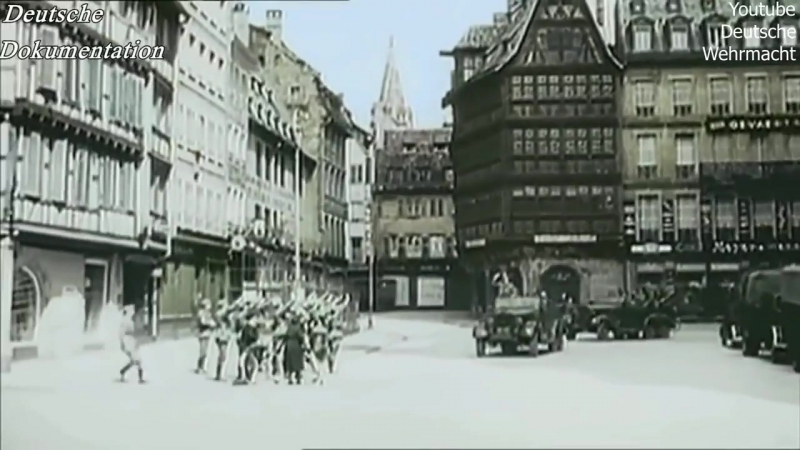 Wehrmacht victory parade in paris 1940 1940 compiegne
