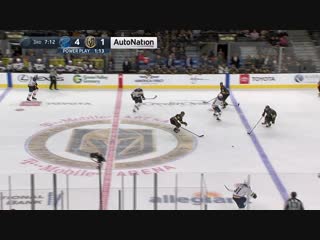 Marc andre fleury makes two gorgeous saves