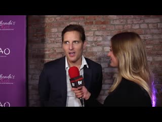 Peter facinelli interview rhondas kiss good fortune gala purple carpet