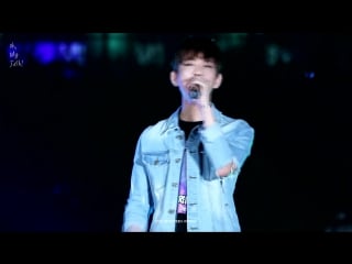 [fancam] 150823 kisum you & me @ han river busking show (joshua focus)