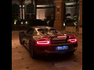 Porshe 918 spider