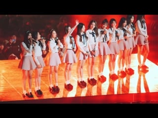 [4k fancam 직캠]161018 아이오아이 끝인사@더쇼